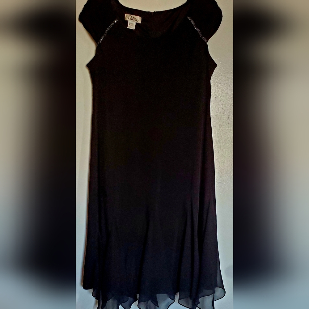 Patra Women's Black Party Dress